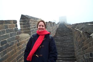 Shelley at the Wall.