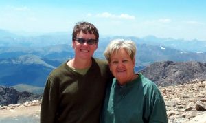 Shelley and Sue on Mt. Evans