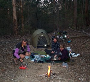 Bush Camping with Kathy and John