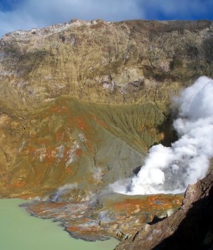 Volcano at White Island