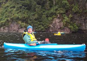 Shelley Kayaks in Doubtful Sound