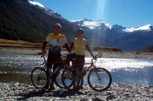 Cycling along the Rees Valley