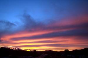 Sunset at Fox Glacier