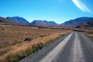 the road by Mavora Lakes