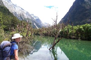 Shelley at Dead Lake