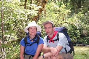 Steve and Shelley at the River's Edge