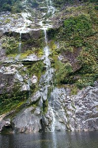 Waterfall at the swimming hole