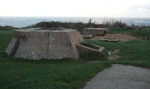 WW2 bunker, Normandy