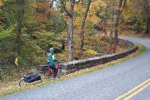 Riding on the Blue Ridge Parkway