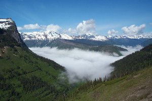 Climbing Logan Pass