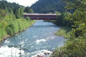 Covered Bridge at Westfir